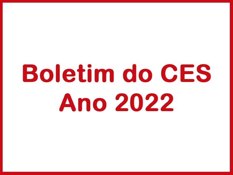 Boletim do CES - 2022